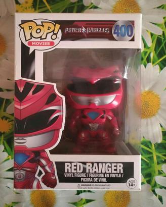 Funko Pop Movies Power Rangers Red Ranger 400
