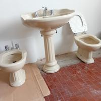 serie sanitari per bagno stile antico 