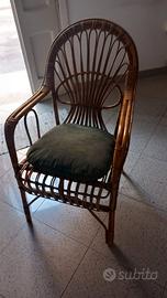 Sedia in vimini
