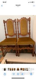 Coppia di Sedie Vintage
