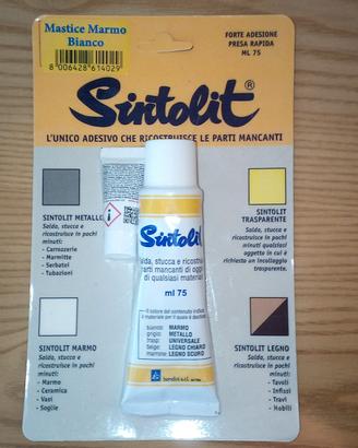 Sintolit mastice marmo ceramica (bianco)