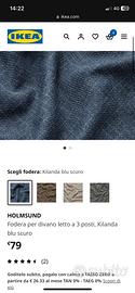 Fodera nuova divano ikea