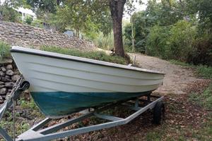 Barca lancia + motore e carrello