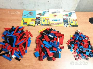 LEGO System Sfuso con alcune Istruzioni - Vintage