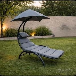 sdraio con ombrellone