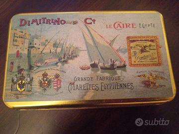 Scatola Latta D'epoca 