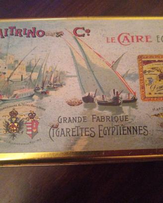 Scatola Latta D'epoca 