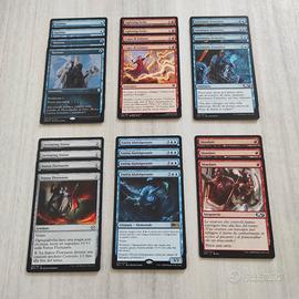 Mazzo carte Magic Blu Rosso PROWESS da TORNEO mtg