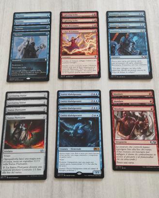 Mazzo carte Magic Blu Rosso PROWESS da TORNEO mtg