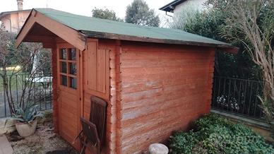 casetta da giardino in legno