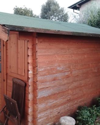casetta da giardino in legno