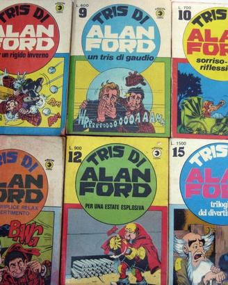 Alan Ford Tris anni 80 - 6 fumetti