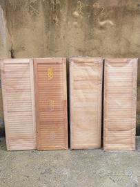 4 pannelli in legno