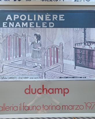 Marcel Duchamp - Locandina Torino 1972