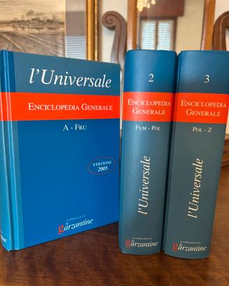 Enciclopedia le garzantine 3 volumi