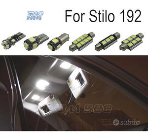 KIT 14 LAMPADE LED INTERNE PER FIAT STILO 192 01-0