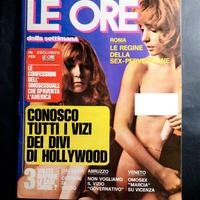 LE ORE N. 2 1971 RIVISTA - GAY ESCORT - LOLITAS