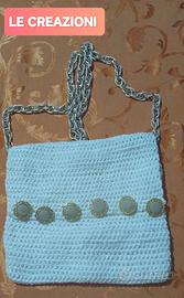 Borsa di filo a uncinetto