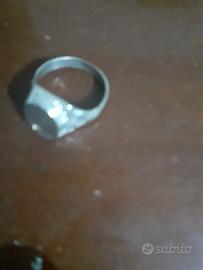 anello antico argento