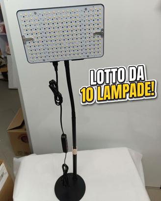 Lotto 10 Lampade LED per coltivazione indoor Zinqo