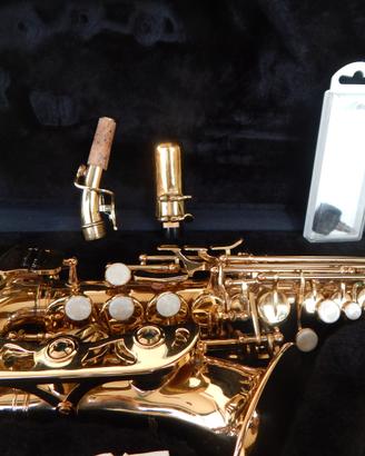 SAX Soprano Curvo MAXTONE pari al nuovo con portal
