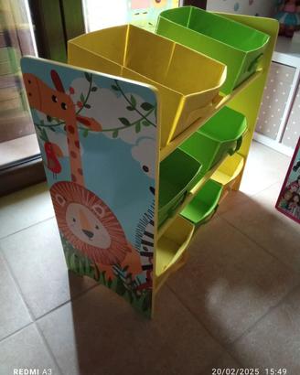 Scaffale bambini