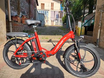 bici elettrica pieghevole hitway BK6