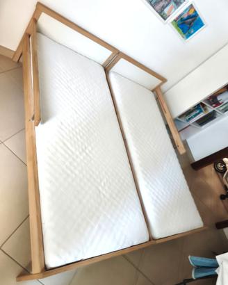 Coppia Lettini per bambini 160x70 Ikea +accessori