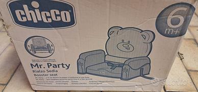 Rialzino sedia Chicco Mr. Party giallo/arancio