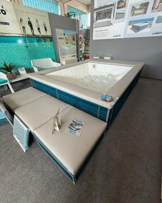 Mini piscina laghetto ninfea 2+living in promo