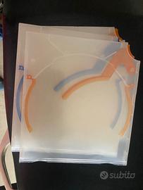 Custodie in plastica per cd dvd nr.20