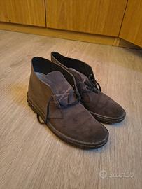 Clarks desert boot uomo grigio scuro