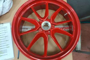 Cerchio Posteriore Rosso Per Hypermotard 821/939