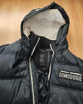 Bomboogie Piumino Uomo M Dark Blue con Cappuccio