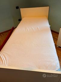 Letto completo di doghe materasso copri materasso