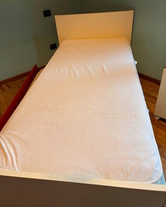 Letto completo di doghe materasso copri materasso
