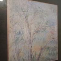 Alberi laguna Venezia strappo d'affresco 1975