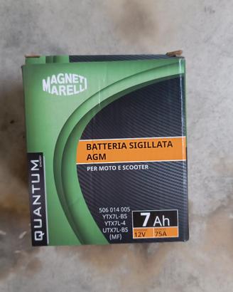 BATTERIA X MOTO/SCOOTER  12V  7AH NUOVA