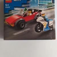 Lego City 5+ . Auto ladro e Moto Polizia