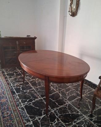 tavolo in legno anticato allungabile