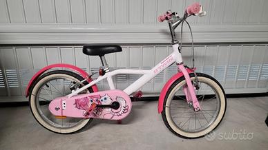 Bici da bambina Btwin 16 pollici
