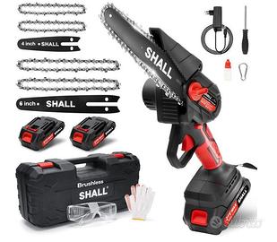 Mini motosega portatile. Motore senza spazzole.2 b