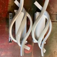 Luci led bianche da muro