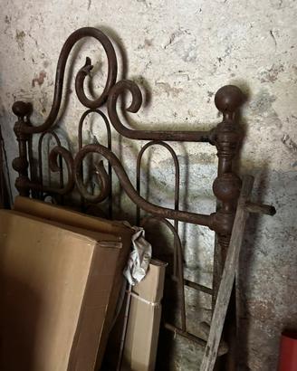 Letto in ferro battuto