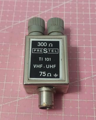 Prestel TI101 Trasformatore d'impedenza balun TV