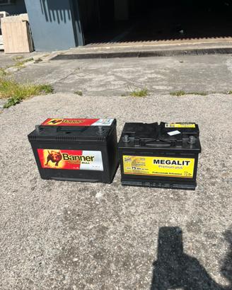 Batterie piombo nuove 95ah e 75ah