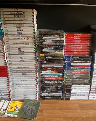 Lotto collezione Videogiochi e Console
