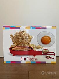 Macchina 3 in 1 SEC – Crêpe, Popcorn e Uova – 800W