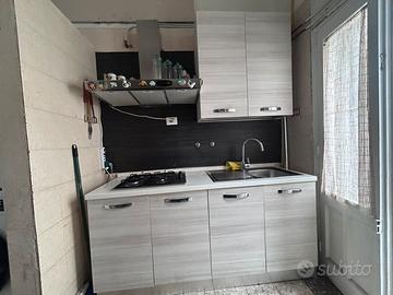 Cucina 300 cm bianco ghiaccio