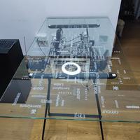 scrivania in vetro Ikea 150x80 cm